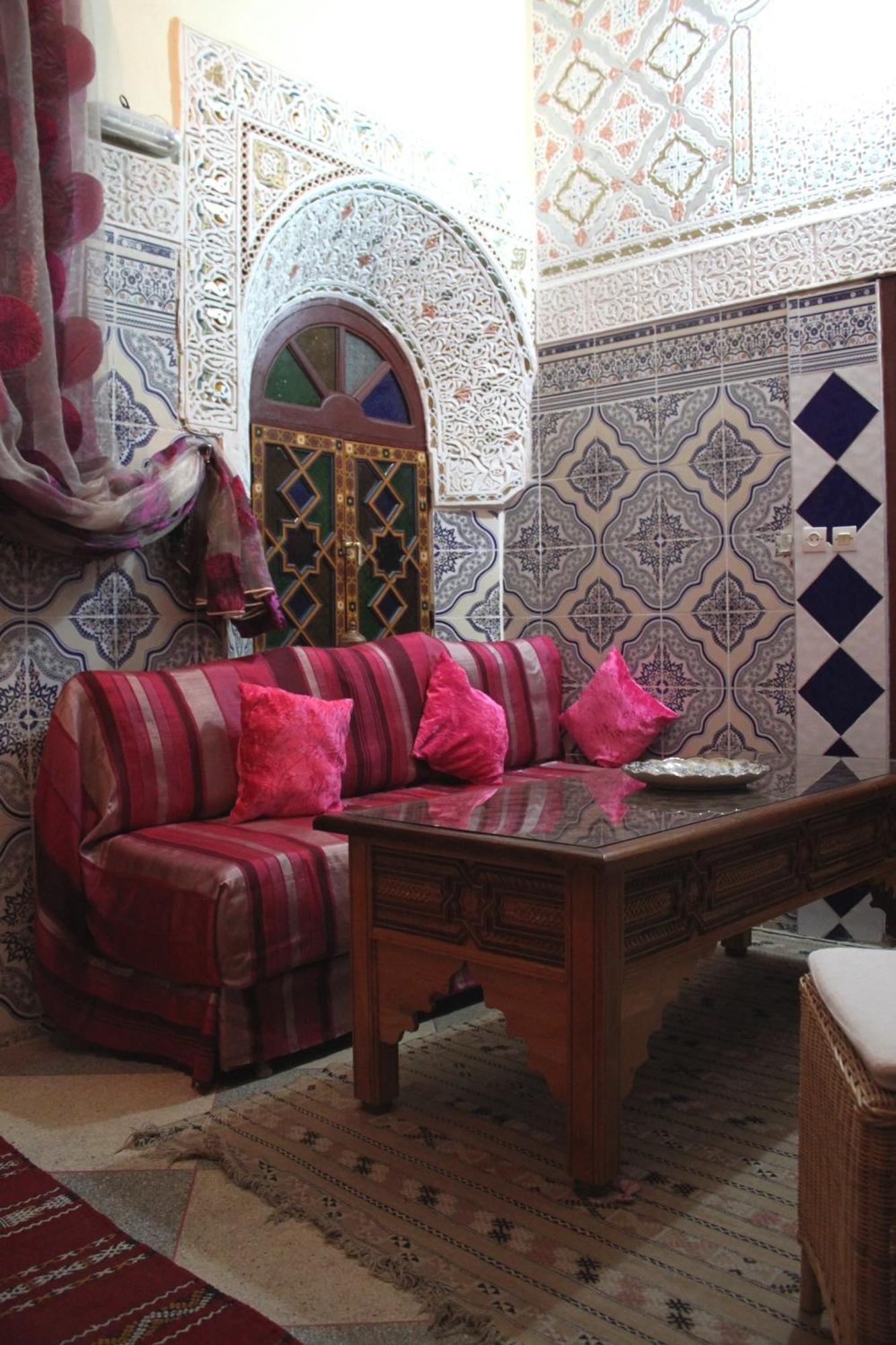 Ryad Bab Berdaine Meknès Oda fotoğraf