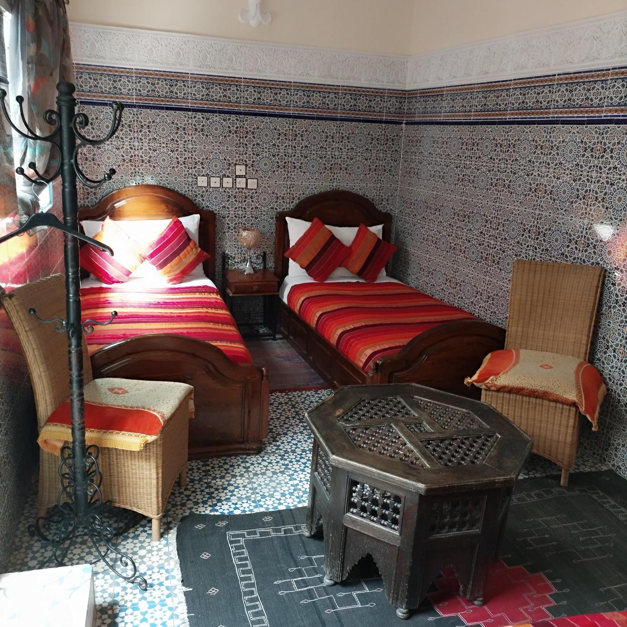 Ryad Bab Berdaine Meknès Oda fotoğraf